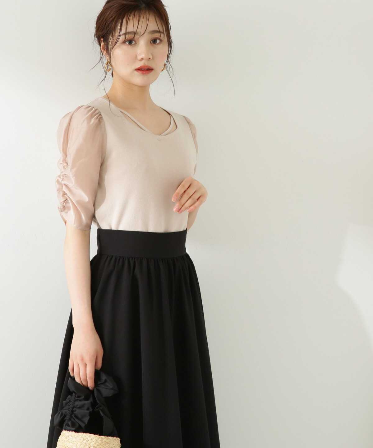 シアースリーブニット五分袖 | PROPORTION BODY DRESSING | サンエー ... プロポーションボディドレッシング 美品✨シアースリープニット