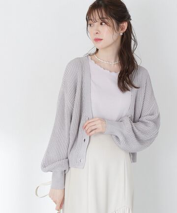 ラメカーディガン