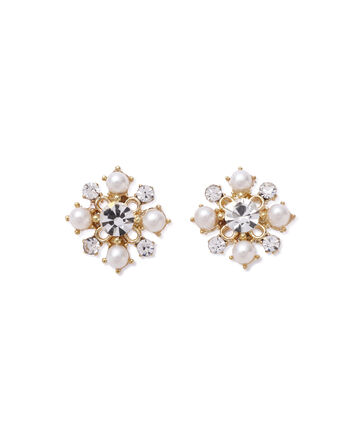 ビジューパールピアス