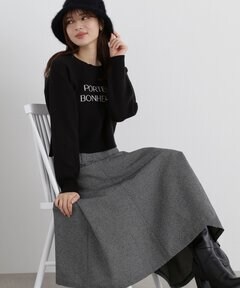 ロゴジャガードニット | PROPORTION BODY DRESSING | サンエービー