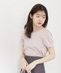 オープンショルダーTシャツ