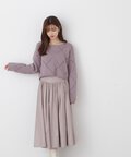 アイレットショート丈ニット