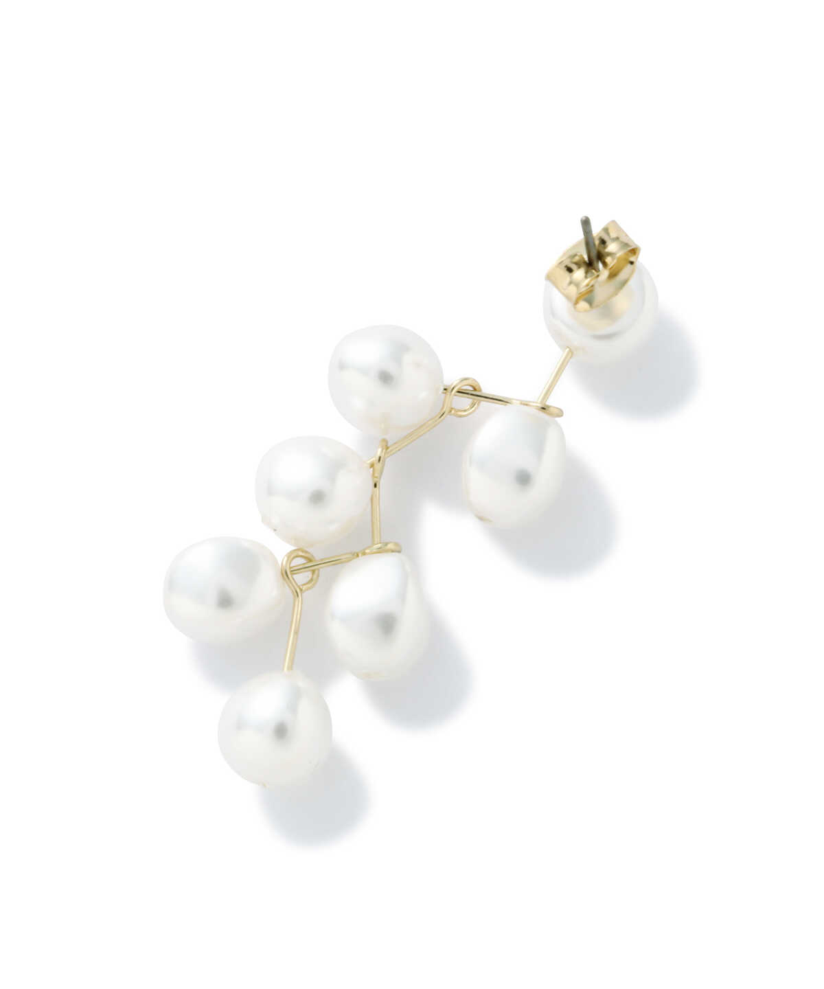 【美人百花10月号掲載 石崎日梨さん着用商品】パールドロップピアス
