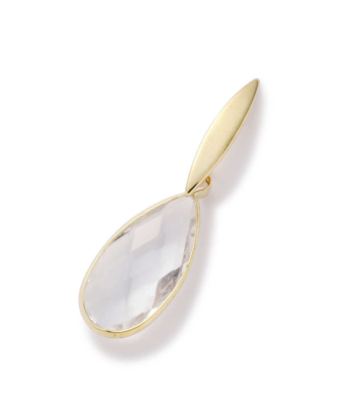 【美人百花10月号掲載 石崎日梨さん着用商品】クリアドロップピアス