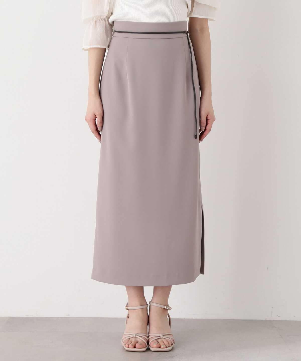 ベルト付きサイドスリットタイトスカート | PROPORTION BODY DRESSING 