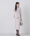 イレヘムペプラムニットSET UP