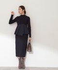 イレヘムペプラムニットSET UP