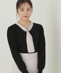 【美人百花12月号掲載 川津明日香さん着用商品】2Wayリングニット WEB限定カラー：ピンク