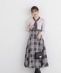 【美人百花12月号掲載 川津明日香さん着用商品】2Wayリングニット WEB限定カラー：ピンク