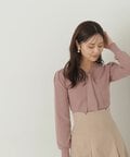 【美人百花12月号掲載 川津明日香さん着用商品】2Wayリングニット WEB限定カラー：ピンク