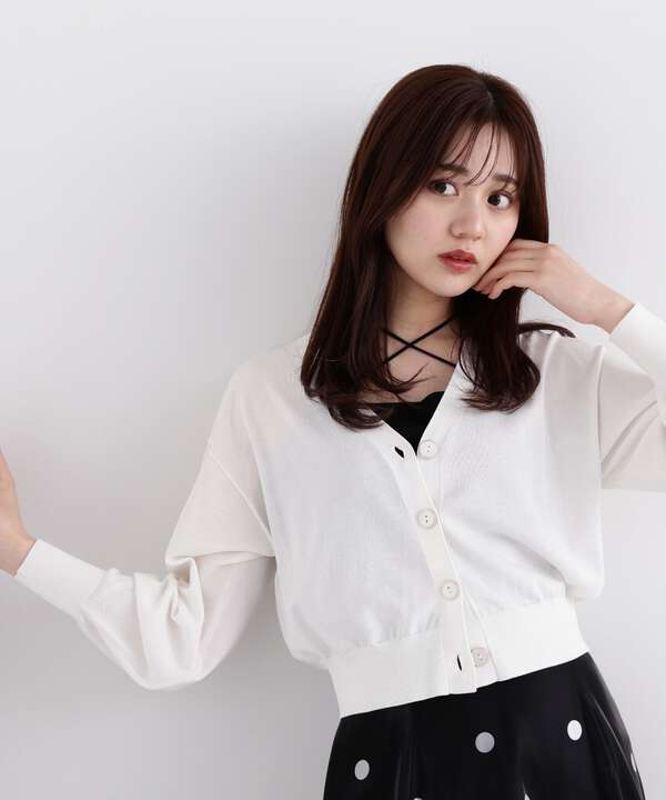 gallerynova.se Te1n1w77214-0- 01d Vネックカーディガン | PROPORTION BODY DRESSING ...