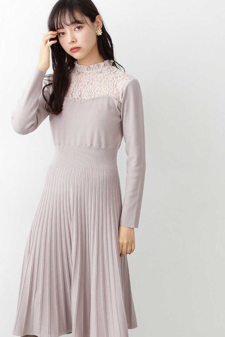 道重さゆみさん着用 美人百花12月号掲載商品 ヨークレースビスチェニットワンピース Jill By Jillstuart サンエービーディーオンラインストア Sanei Online Store