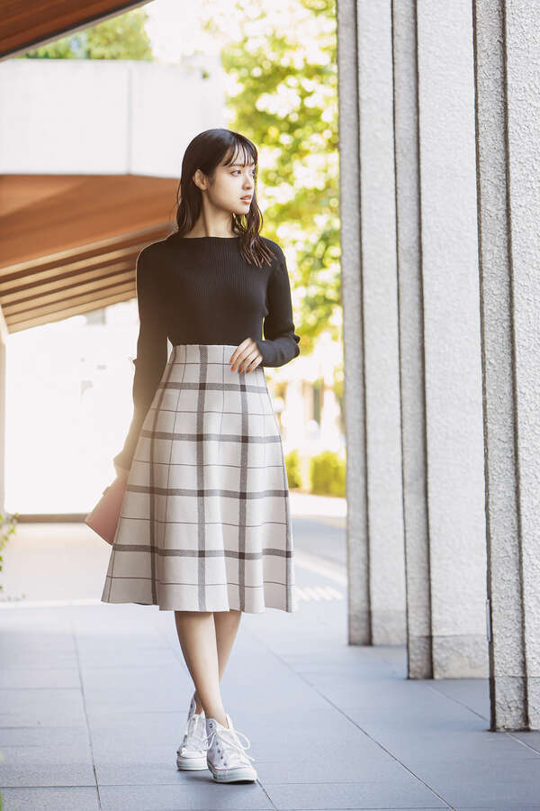 ドッキングチェックニットワンピース Jill By Jillstuart サンエービーディーオンラインストア Sanei Online Store