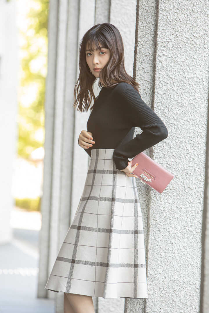 ドッキングチェックニットワンピース Jill By Jillstuart サンエービーディーオンラインストア Sanei Online Store