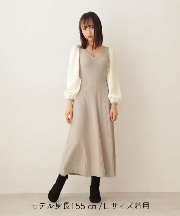 10レングスバリエーションニットワンピース S M Lの3サイズ展開 Jill By Jillstuart サンエービーディーオンラインストア Sanei Online Store