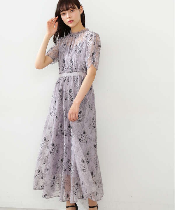 バイカラーレースドレス Jill By Jillstuart サンエービーディーオンラインストア Sanei Online Store