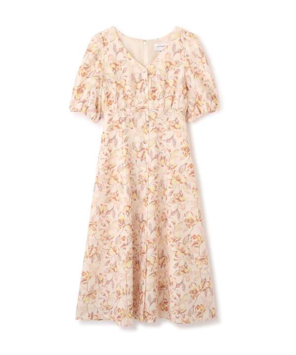 リネン調ボタニカルフラワーワンピース Jill By Jillstuart サンエービーディーオンラインストア Sanei Online Store