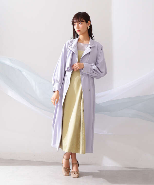 道重さゆみさん着用 美人百花4月号掲載商品 スタンドカラー2wayトレンチコート Jill By Jillstuart サンエービーディーオンラインストア Sanei Online Store