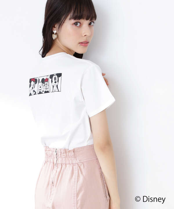 ディズニーデザインtシャツ ミッキー ミニー Jill By Jillstuart サンエービーディーオンラインストア Sanei Online Store