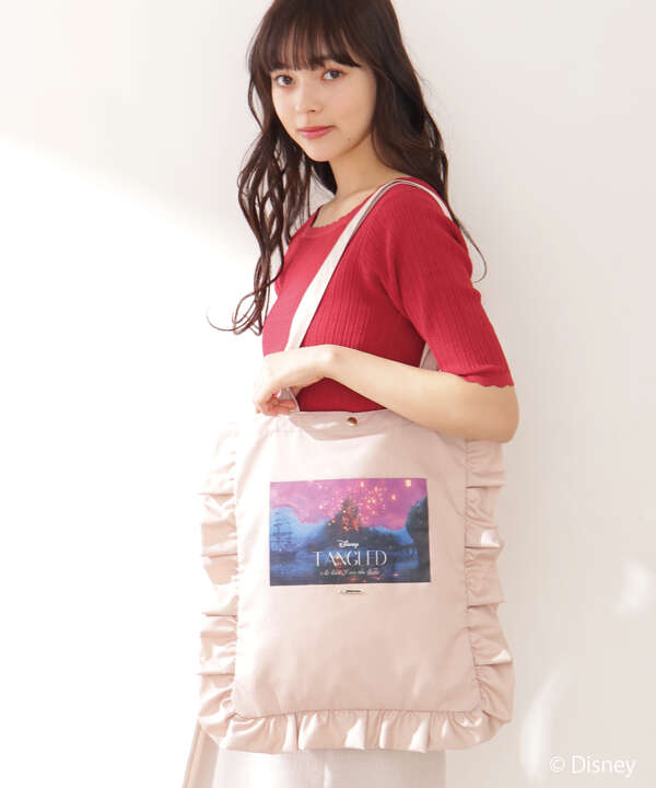 ディズニープリンセス ラプンツェル シリーズ フリルトートバッグ Jill By Jillstuart サンエービーディーオンラインストア Sanei Online Store