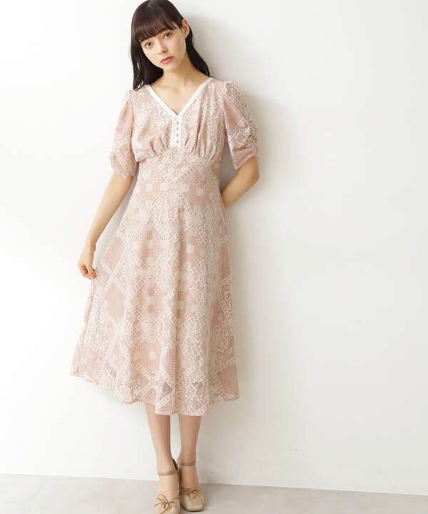 先行予約6月下旬 7月上旬入荷予定 スクエアレースワンピース Jill By Jillstuart サンエービーディーオンラインストア Sanei Online Store