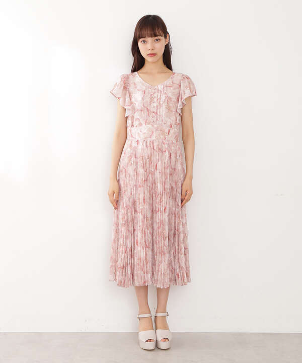 ストーンフラワーシフォンプリントワンピース Jill By Jillstuart サンエービーディーオンラインストア Sanei Online Store