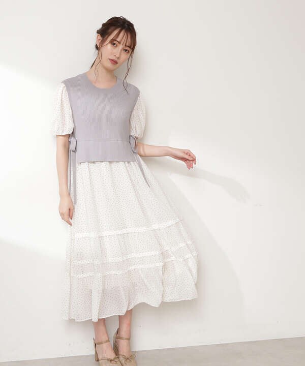 ニットベストドッキングワンピース Jill By Jillstuart サンエービーディーオンラインストア Sanei Online Store