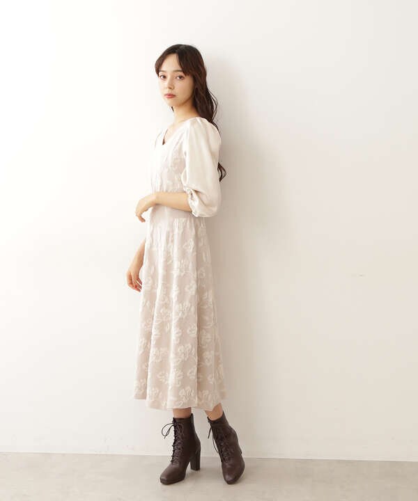 道重さゆみさん着用 美人百花 10月号 掲載商品 フラワーニットジャガードワンピース Jill By Jillstuart サンエービーディーオンラインストア Sanei Online Store