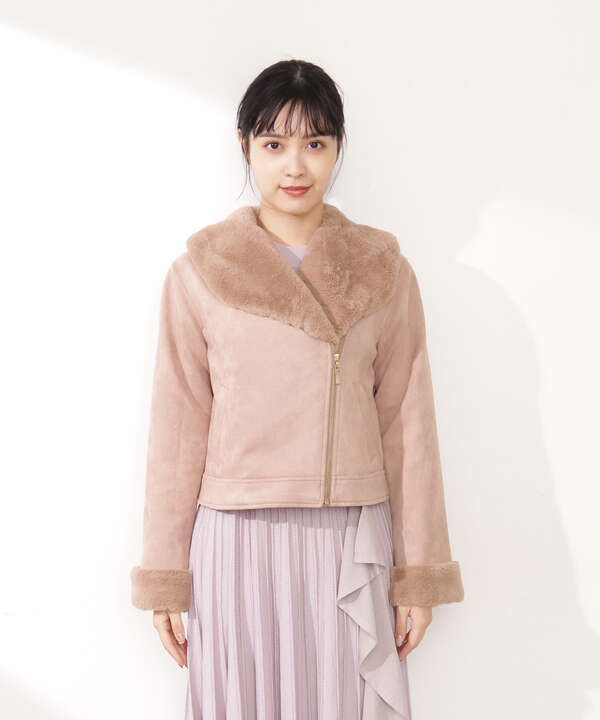 フェイクファーライダースジャケット Jill By Jillstuart サンエービーディーオンラインストア Sanei Online Store フェイクファーライダースジャケット Jill By Jillstuart サンエービーディーオンラインストア Sanei Online Store