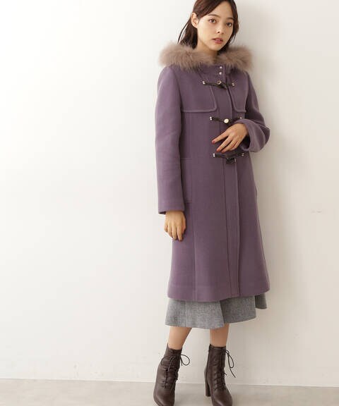 Web限定商品 フロッシーモッサダッフルコート Jill By Jillstuart サンエービーディーオンラインストア Sanei Online Store