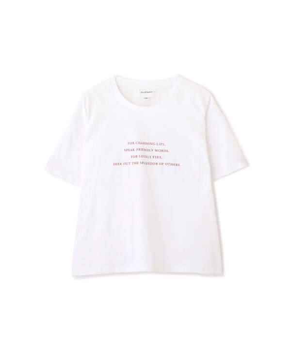 チャリティー バックフラワープリントtシャツ Jill By Jillstuart サンエービーディーオンラインストア Sanei Online Store