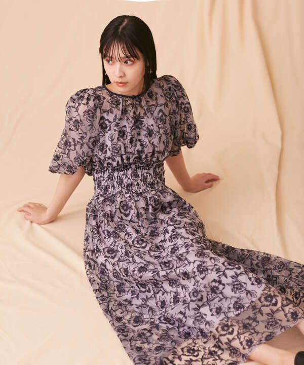 チュールエンブロイダリーワンピース Jill By Jillstuart サンエービーディーオンラインストア Sanei Online Store