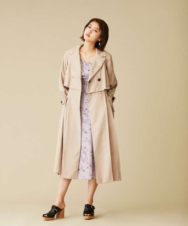 プリーツドレストレンチコート Jill By Jillstuart2 サンエービーディーオンラインストア Sanei Online Store