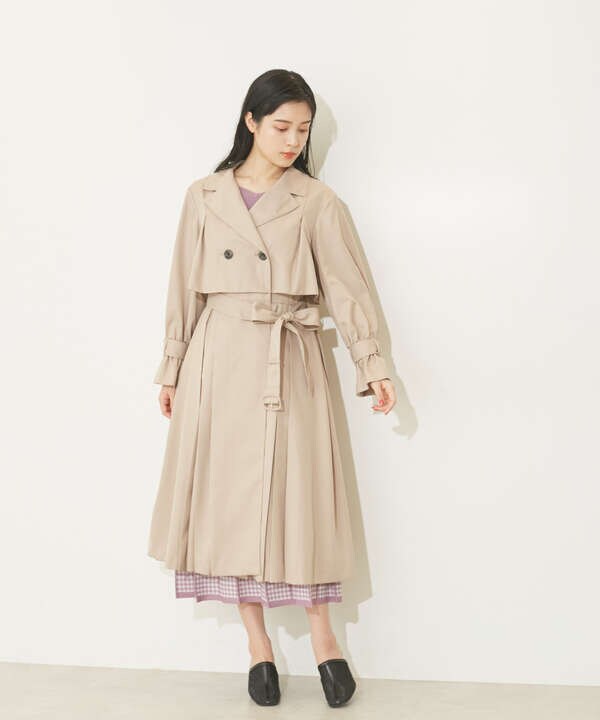 プリーツドレストレンチコート Jill By Jillstuart2 サンエービーディーオンラインストア Sanei Online Store