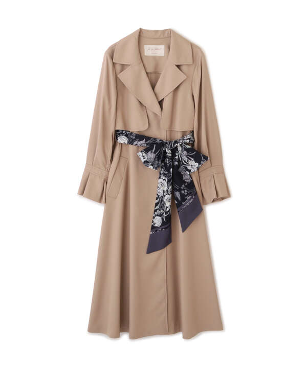 スカーフ付きドレストレンチコート | JILL by JILLSTUART | サンエービーディーオンラインストア - SANEI bd ONLINE STORE スカーフ付きドレストレンチコート | JILL by JILLSTUART | サンエービーディーオンラインストア - SANEI bd ONLINE STORE