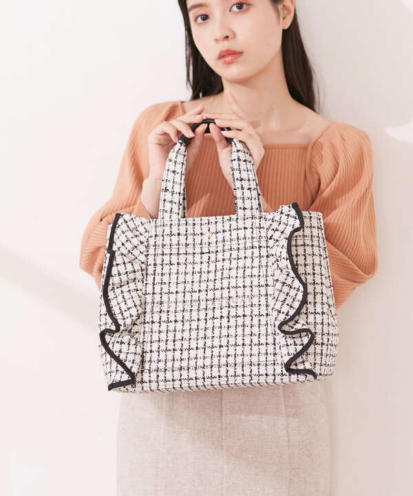 追加生産予約2月上旬 2月中旬入荷予定 フリルトート 大 Jill By Jillstuart サンエービーディーオンラインストア Sanei Online Store