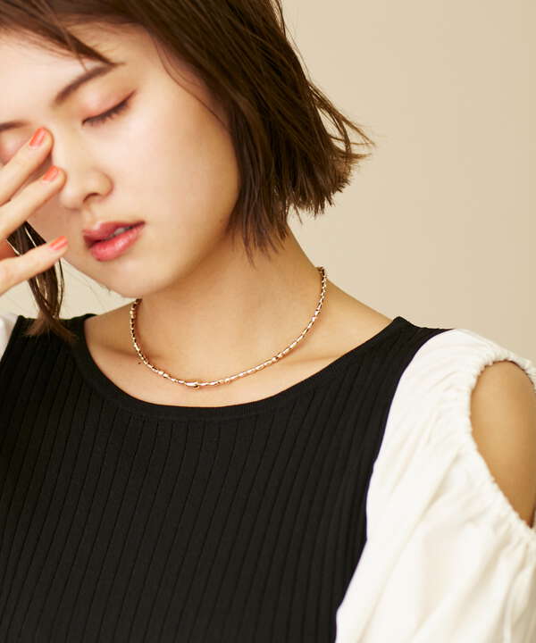 メタルビーズネックレス Jill By Jillstuart サンエービーディーオンラインストア Sanei Online Store