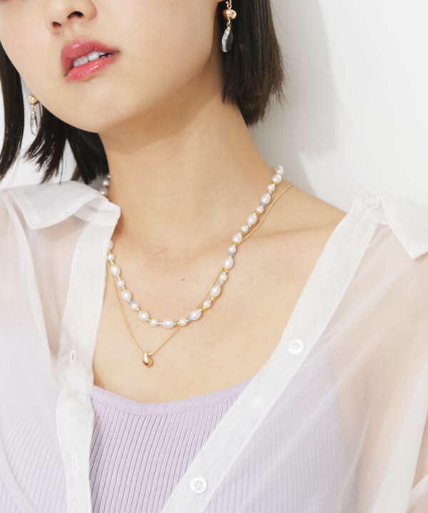 パール2連ネックレス Jill By Jillstuart サンエービーディーオンラインストア Sanei Online Store