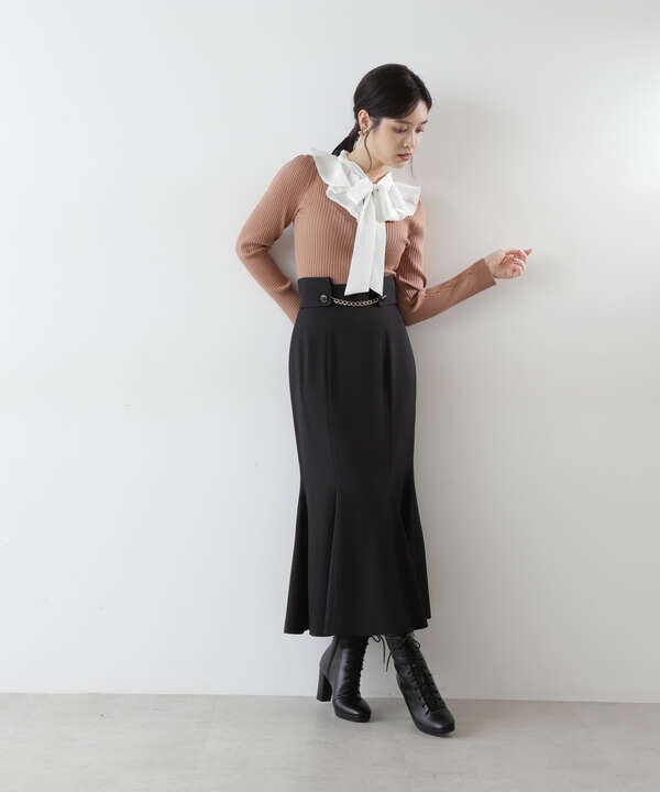 新品】 THE NEWHOUSE DAUNOU SKIRT XS | my.faif.in