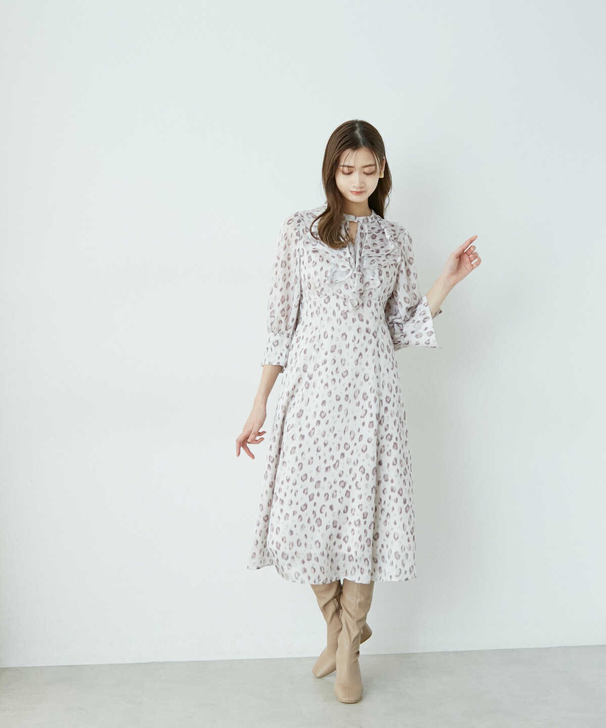 いラインアップ 美品✨JILLSTUART ジルスチュアート レオパード 豹柄