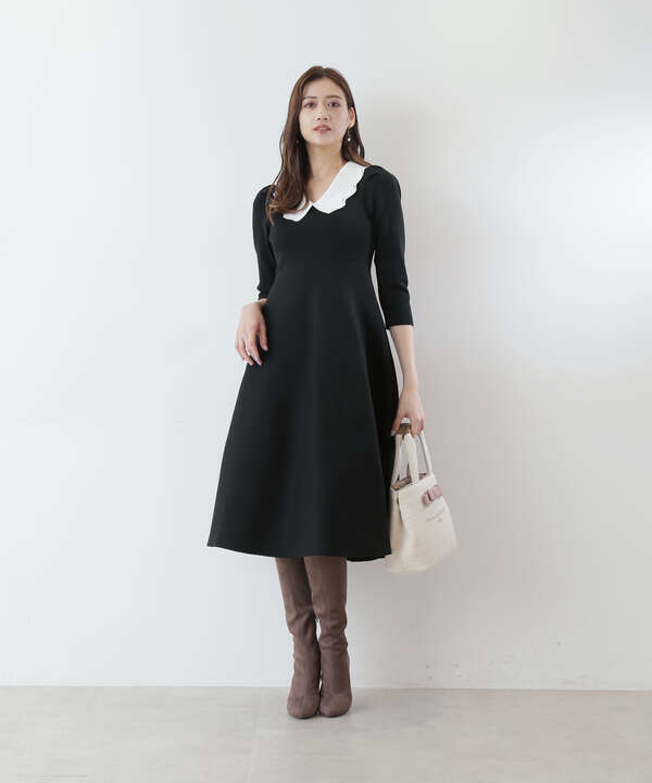 総針フレアニットワンピース Jill By Jillstuart サンエービーディーオンラインストア Sanei Online Store