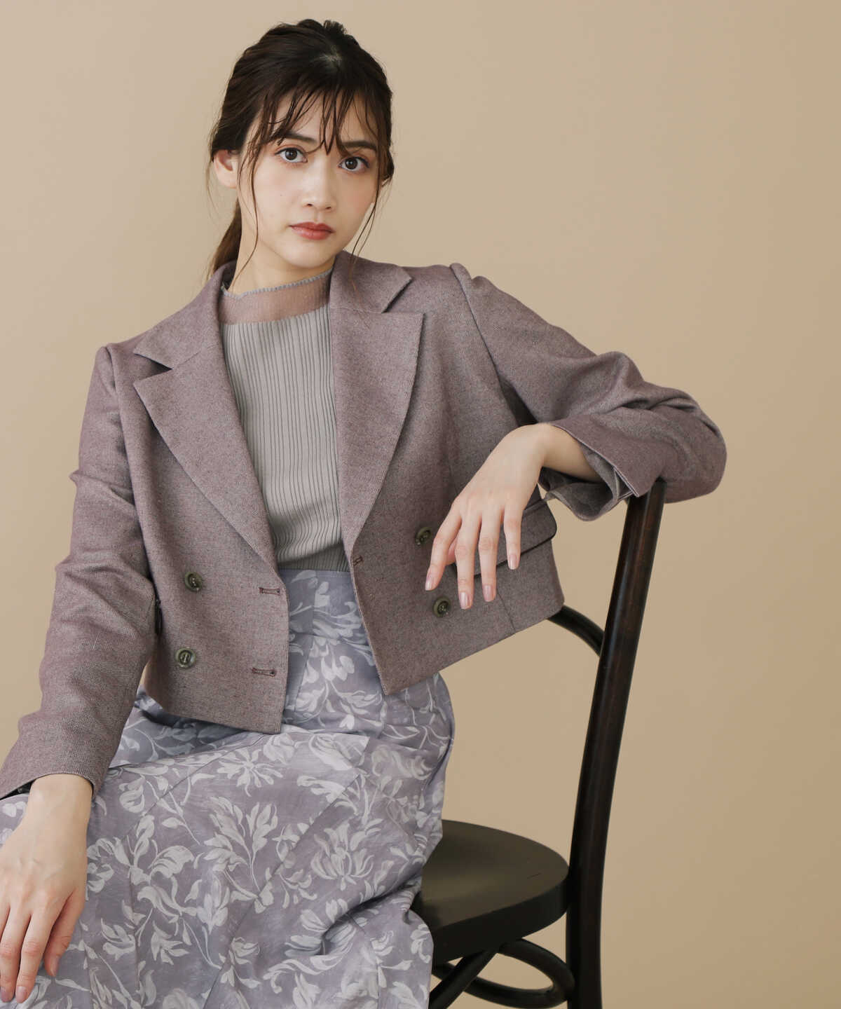 ホームスパン ジャケット | JILL by JILLSTUART | サンエービーディーオンラインストア - SANEI bd ONLINE STORE ホームスパン ジャケット | JILL by JILLSTUART | サンエービーディーオンラインストア - SANEI bd ONLINE STORE