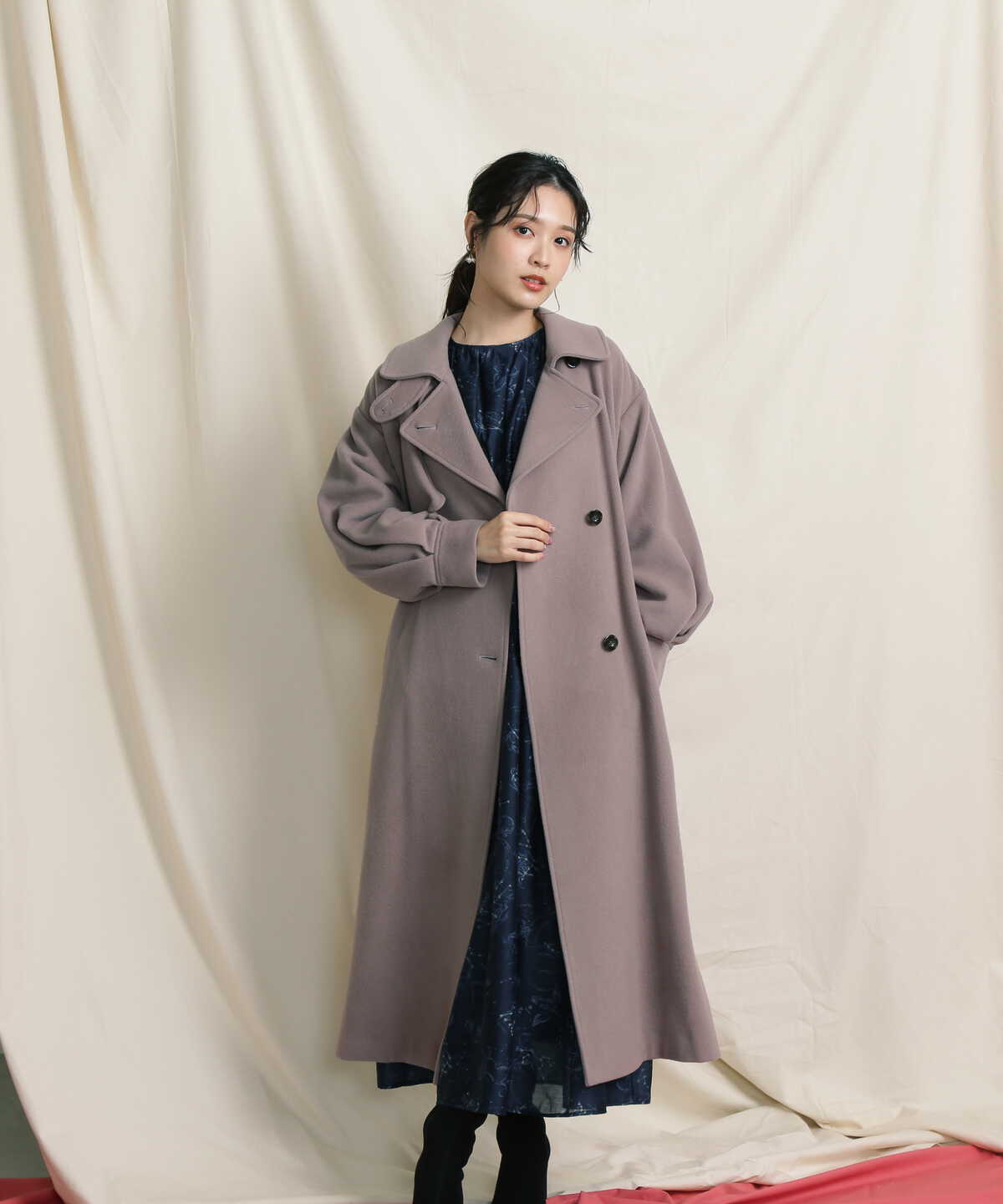女性が喜ぶ♪ 新品タグ付き スタンドカラーレディコート