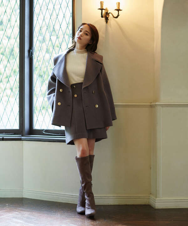 先行予約9月下旬 10月上旬入荷予定 ウールカルゼpコート Jill By Jillstuart サンエービーディーオンラインストア Sanei Online Store