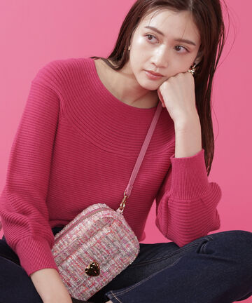 ガーターリブニット