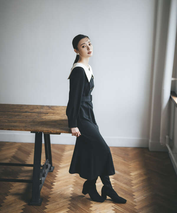 美人百花11月号 宮田聡子さん着用商品 スクエアストレッチブーツ Jill By Jillstuart ジルバイジルスチュアート 公式 通販 Mix Tokyo