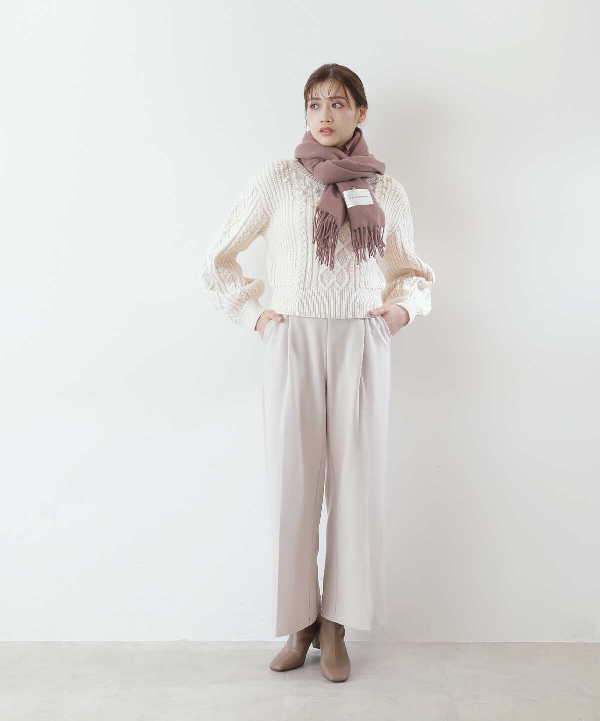 ハートトッピングストール | JILL by JILLSTUART | サンエービーディーオンラインストア - SANEI bd ONLINE  STORE