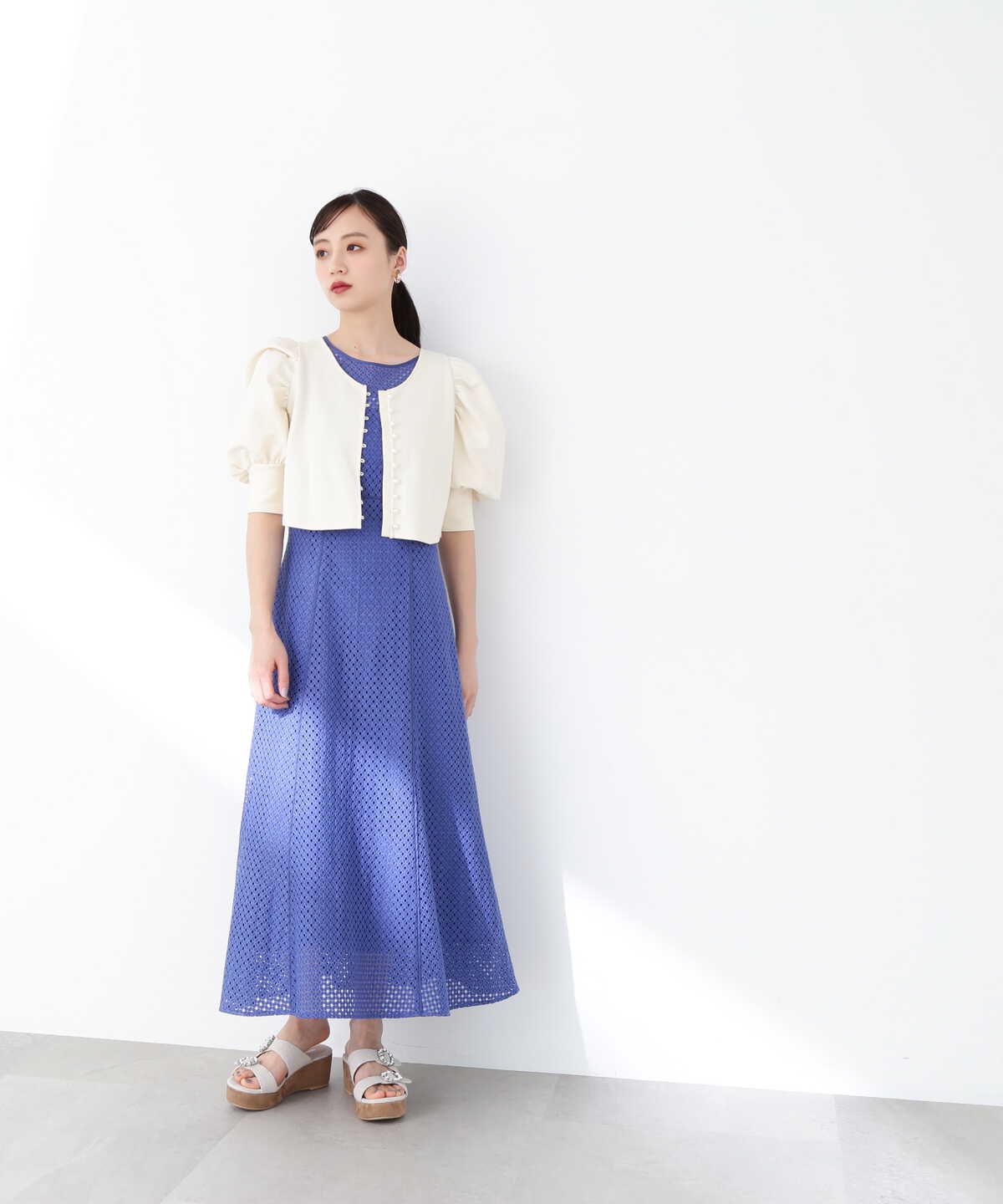 メッシュレースワンピース | JILL by JILL STUART | サンエービー 