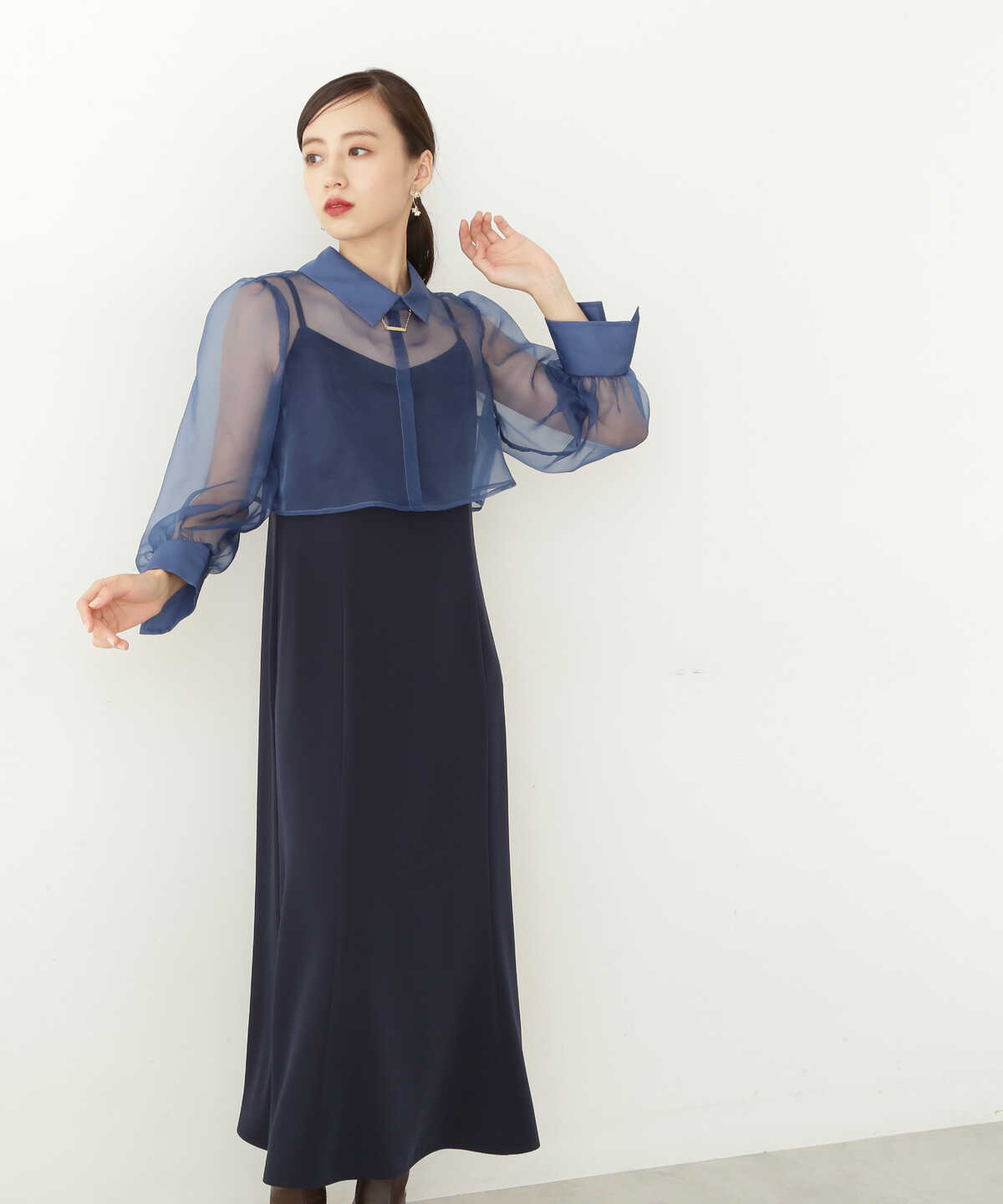 ショートレイヤードキャミワンピースセット | JILL by JILL STUART 