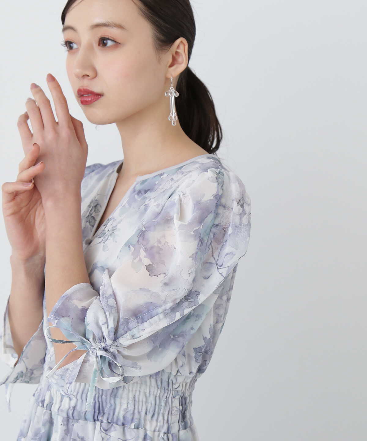 シマーフラワープリントワンピース | JILL by JILL STUART | サンエー 